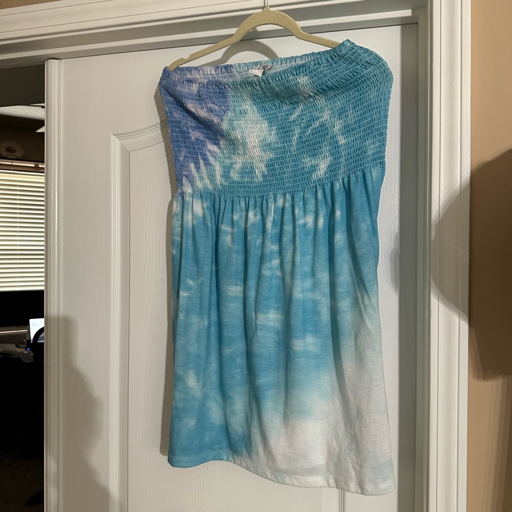 Venus strapless mini dress